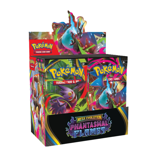 Pokémon TCG Mega Evolution Phantasmal Flames Booster Box 36 Packs