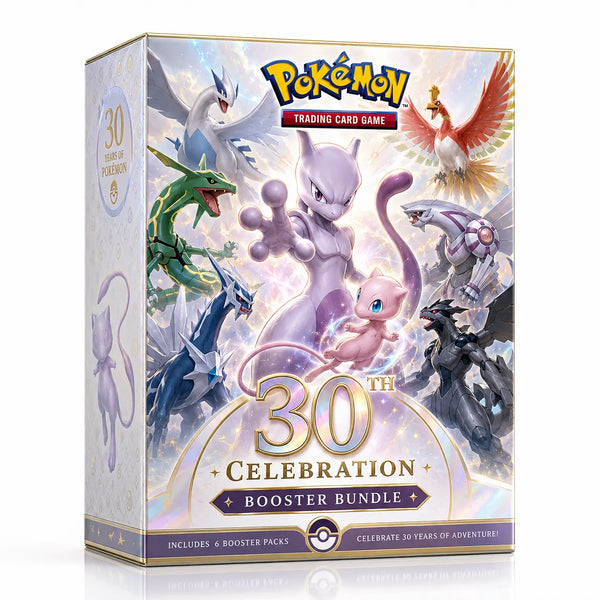 Pokémon TCG 30th Anniversary Celebration Booster Bundle English Edition