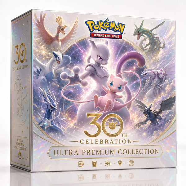 Pokémon 30th Anniversary Ultra Premium Collection TCG Box